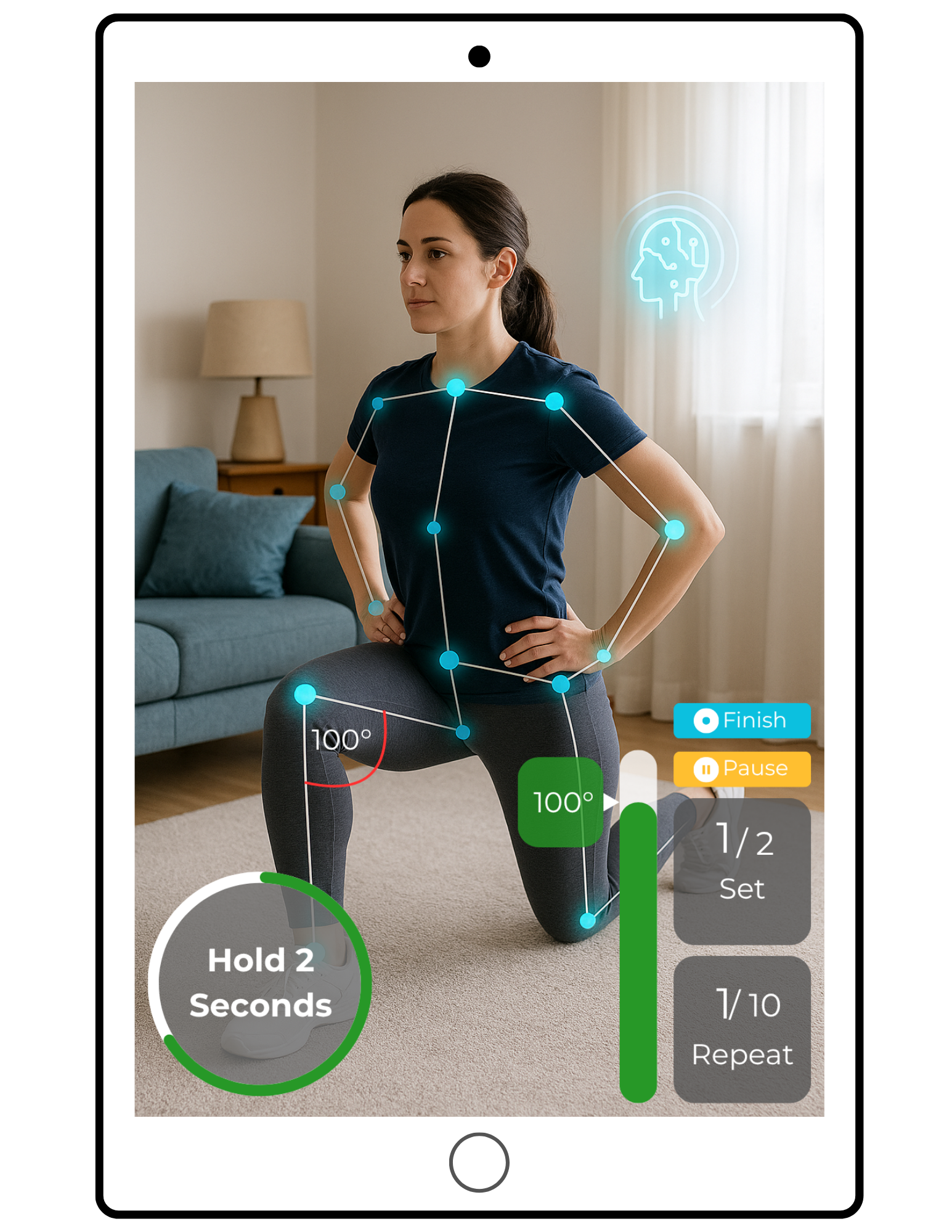 Screenshot of PivotalPT's intuitive user interface showcasing patient management features